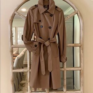 J.Crew cashmere trench coat